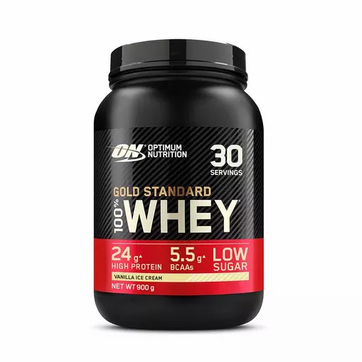 Optimum Nutrition Gold Standard 100% Whey Protein Powder Vanilla Ice Cream 900 grams (30 Servings) Hrvatska | 26LJBWROS