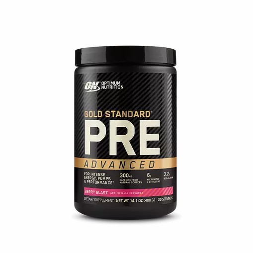 Optimum Nutrition Gold Standard Pre Advanced Berry Blast 20 Serves Hrvatska | 72CSJKRTH