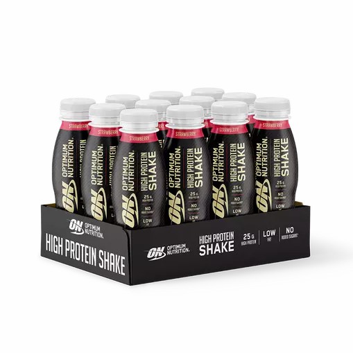 Optimum Nutrition High Protein Shake Elite Strawberry 3300 ml (12 pieces) Hrvatska | 68NISJPOH