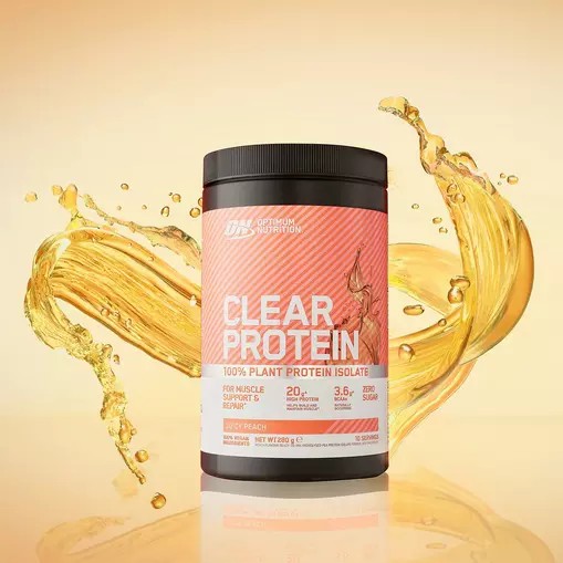 Optimum Nutrition ON Clear Protein 100% Plant Protein Isolate Juicy Peach 280 grams (10 Servings) Hrvatska | 05GBLXSVY