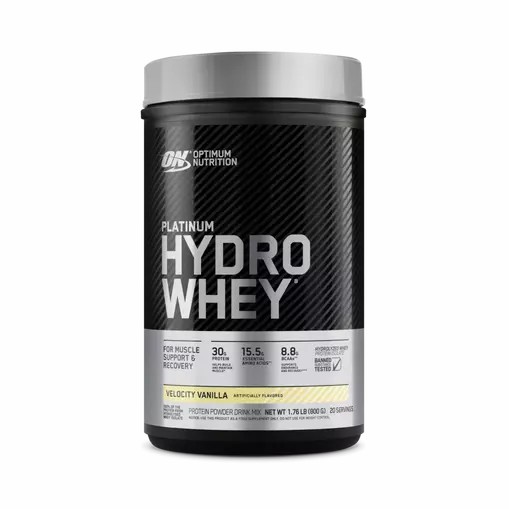 Optimum Nutrition PLATINUM HYDROWHEY™ Velocity Vanilla 1.76 lb (20 Servings) Hrvatska | 06VSMFOBD