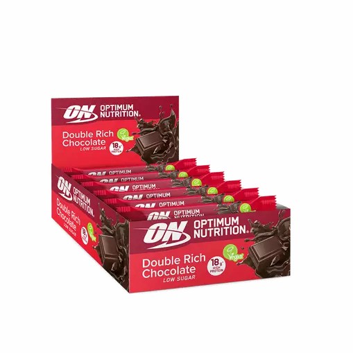 Optimum Nutrition Plant Protein Bar Double Rich Chocolate 720 grams (12 Bars) Hrvatska | 59XAFNVJK