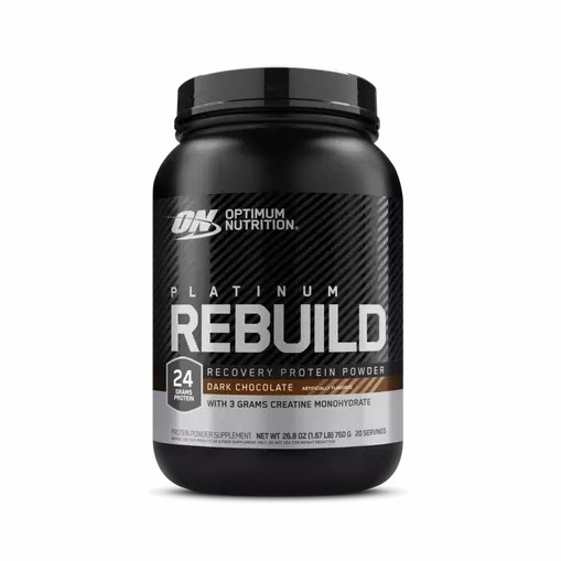 Optimum Nutrition Platinum Rebuild Dark Chocolate 1.67 lb (20 Servings) Hrvatska | 93GXFEIDM