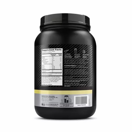 Optimum Nutrition Platinum Rebuild Vanilla Buttercream 1.63 lb (20 Servings) Hrvatska | 65CLFDUBT