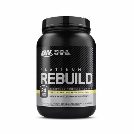 Optimum Nutrition Platinum Rebuild Vanilla Buttercream 1.63 lb (20 Servings) Hrvatska | 65CLFDUBT