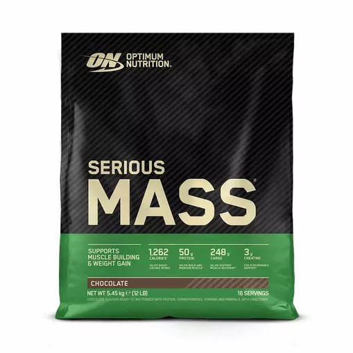 Optimum Nutrition Serious Mass Chocolate 5.45 kg (16 Servings) Hrvatska | 71IBXTAZD