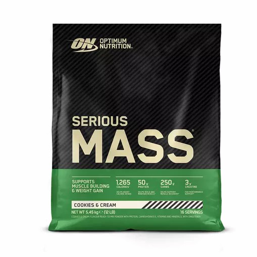 Optimum Nutrition Serious Mass Cookies & Cream 2.73 kg (8 Servings) Hrvatska | 16VSGWLRJ