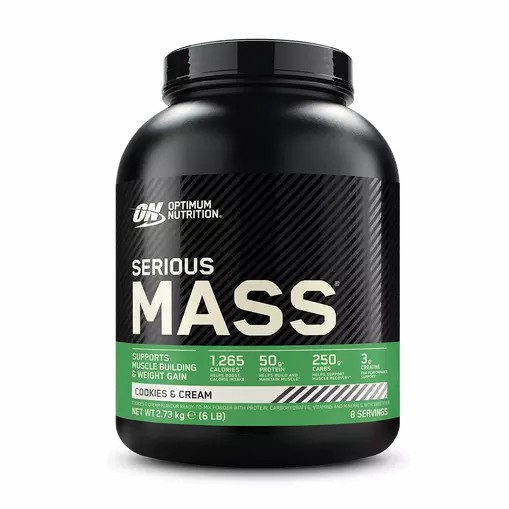 Optimum Nutrition Serious Mass Cookies & Cream 2.73 kg (8 Servings) Hrvatska | 16VSGWLRJ